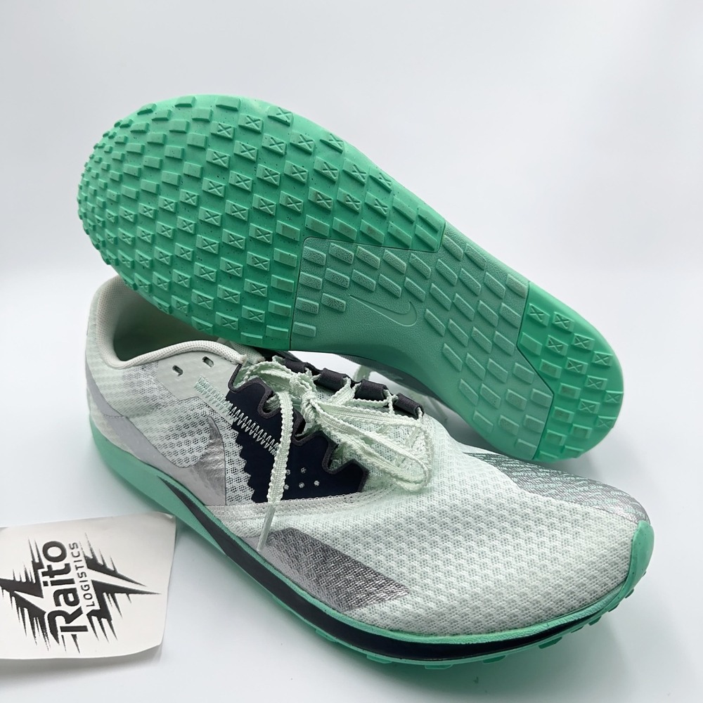 Mens 11 Nike Zoom Track Field Shoes Zoom Rival Waffle 6 Barely Green DX7998-300